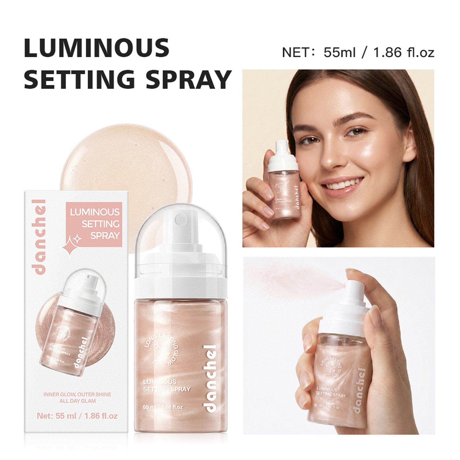 Danchel Luminous Setting Spray