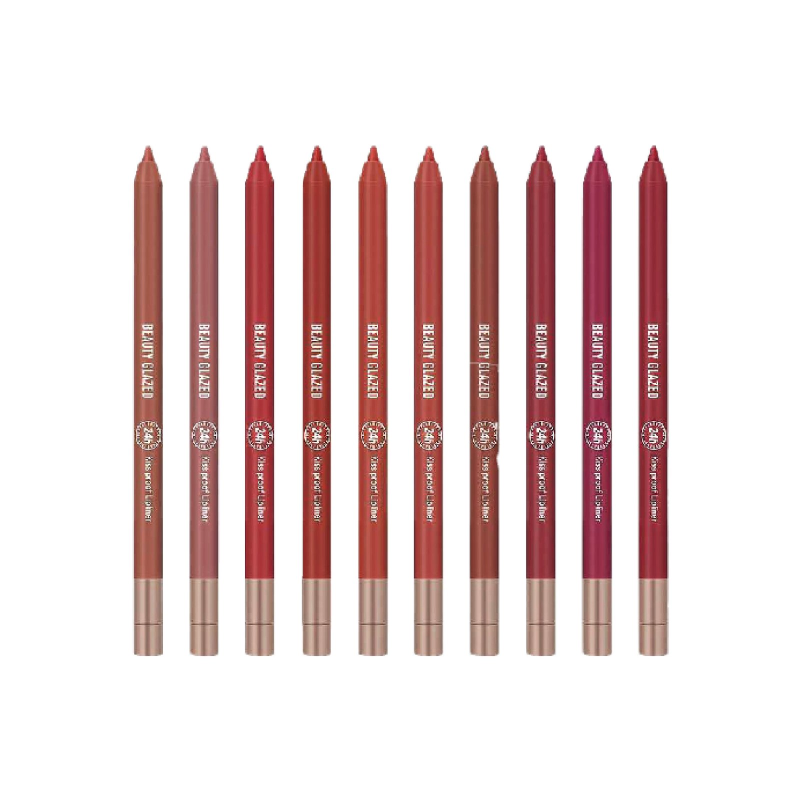 Beauty Glazed 24h Waterproof & Long Lasting Lip Liner