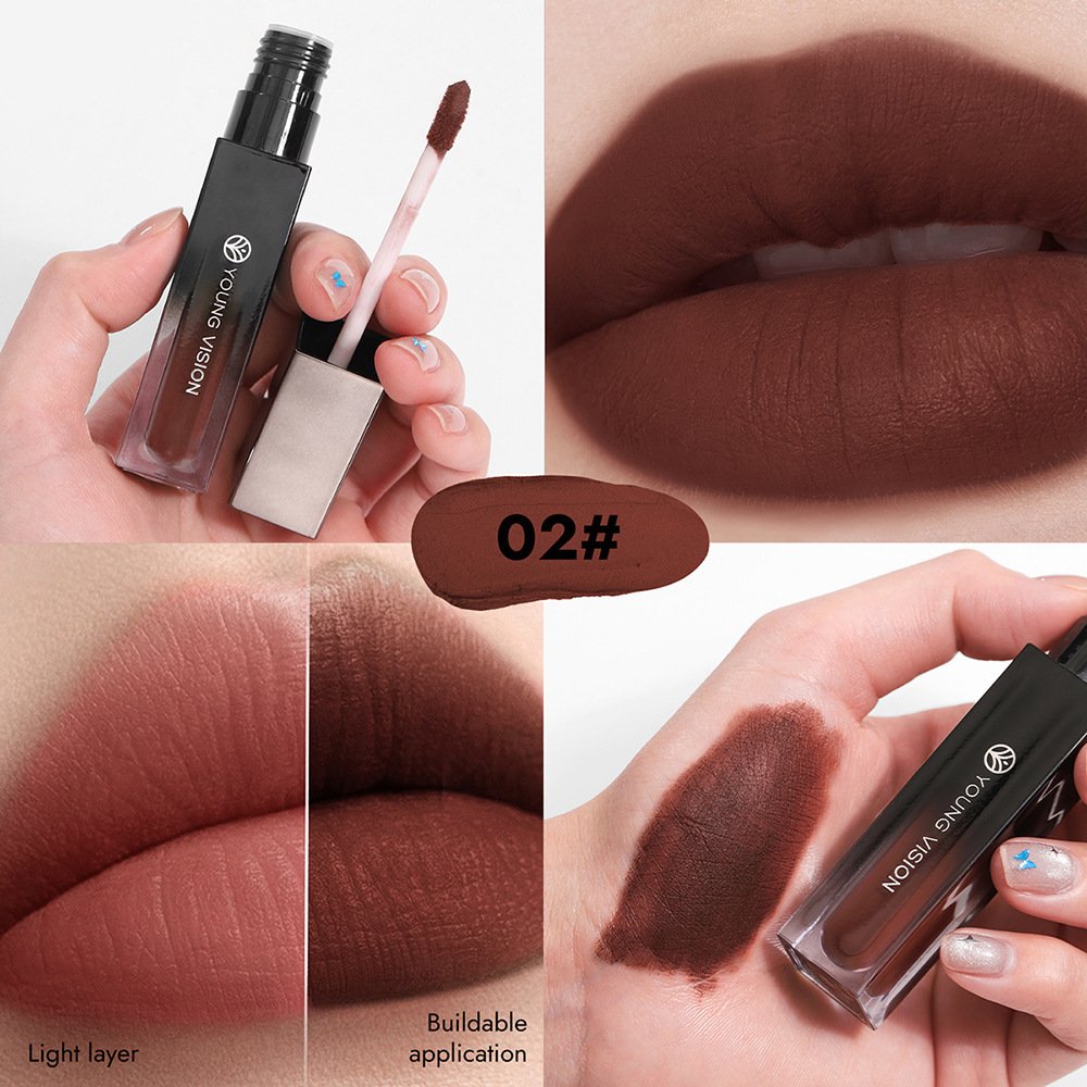 Young Vision Matte Lip Cream Shade 02