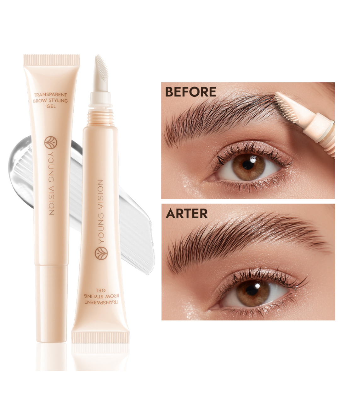 50 Young Vision Transparent Brow Styling Gel - Image 1
