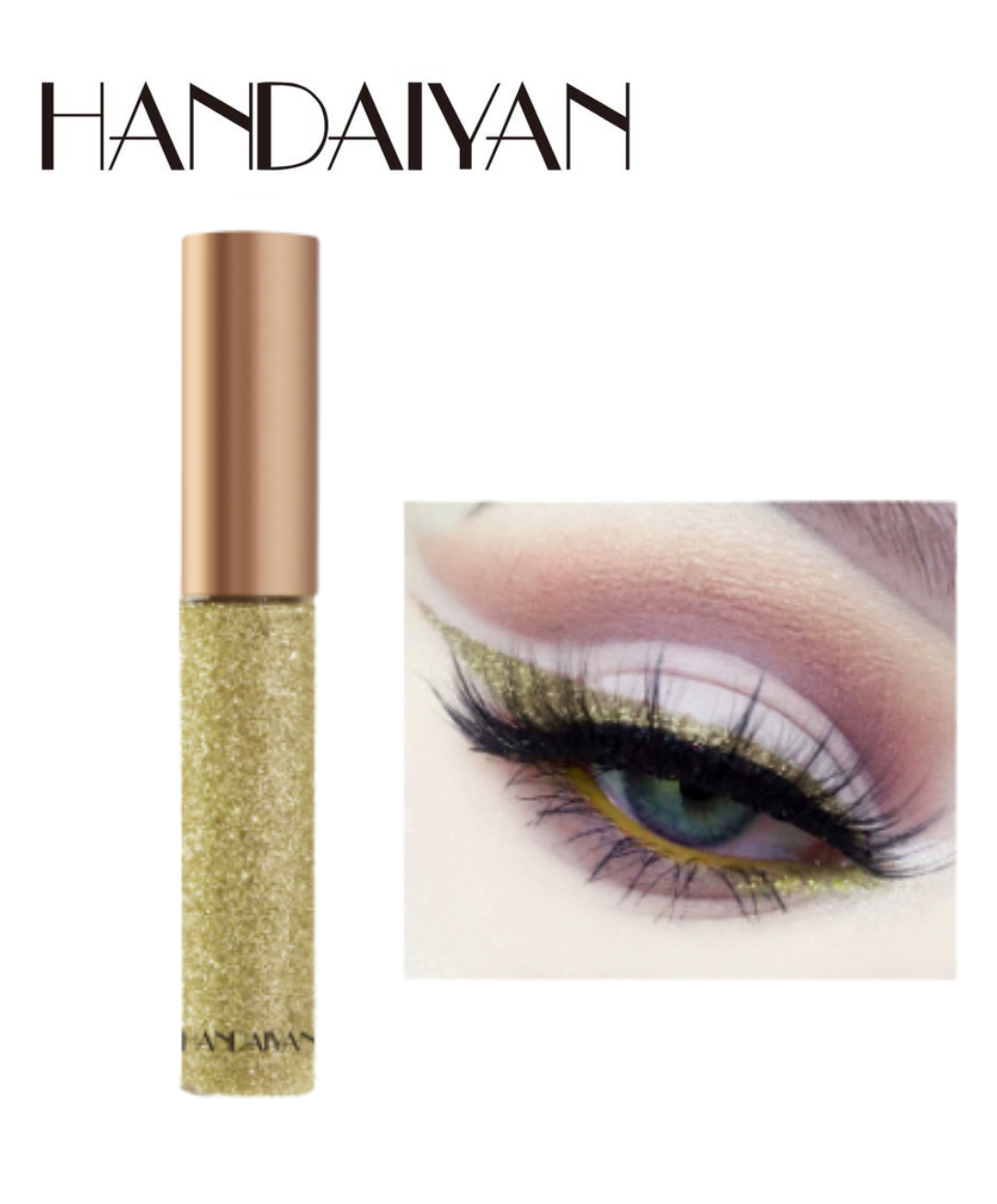 59 Handaiyan Glitter Liner #06 (soft gold) - Image 1