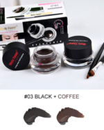 Music Flower Gel Eyeliner 2 in 1 Black and Brown - Image 2
