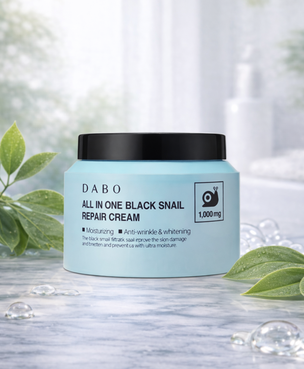 ChatGPT Image Jan 14, 2026, 10_33_49 AM DABO All In One Black Snail Repair Cream 100g - Image 1