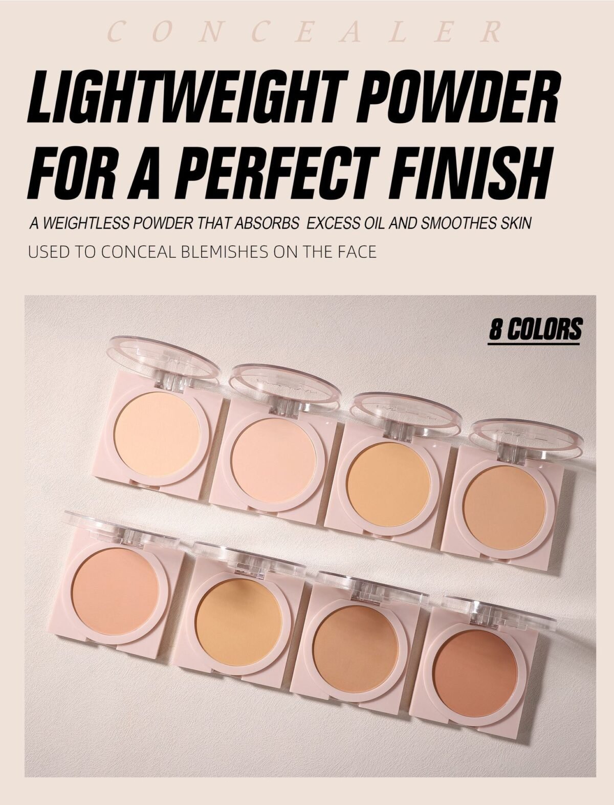 HANDAIYAN COMPACT POWDER SHADE-07 - Image 3