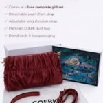 Stylish Ruched Shoulder Bag